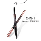 Kay Beauty Intense Black 24H Kajal Eyeliner Duo | Grocsy
