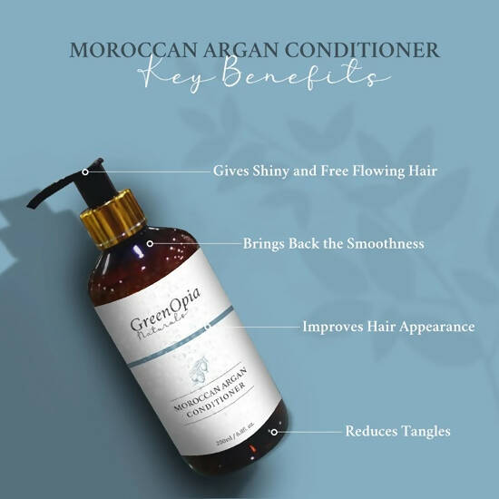 GreenOpia Naturals Moroccan Argan Oil Hair Conditioner | Grocsy