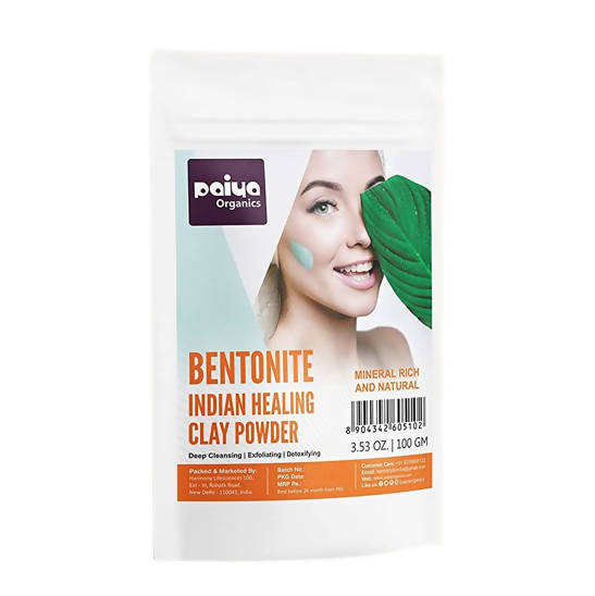 Paiya Organics Bentonite Indian Healing Clay Powder | Grocsy