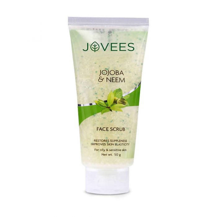 Jovees Jojoba & Wheatgerm Face Scrub | Grocsy