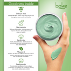 Bake Kiss The Frog Anti Acne Clay Mask With 2% Salicylic Acid & Niacinamide | Grocsy