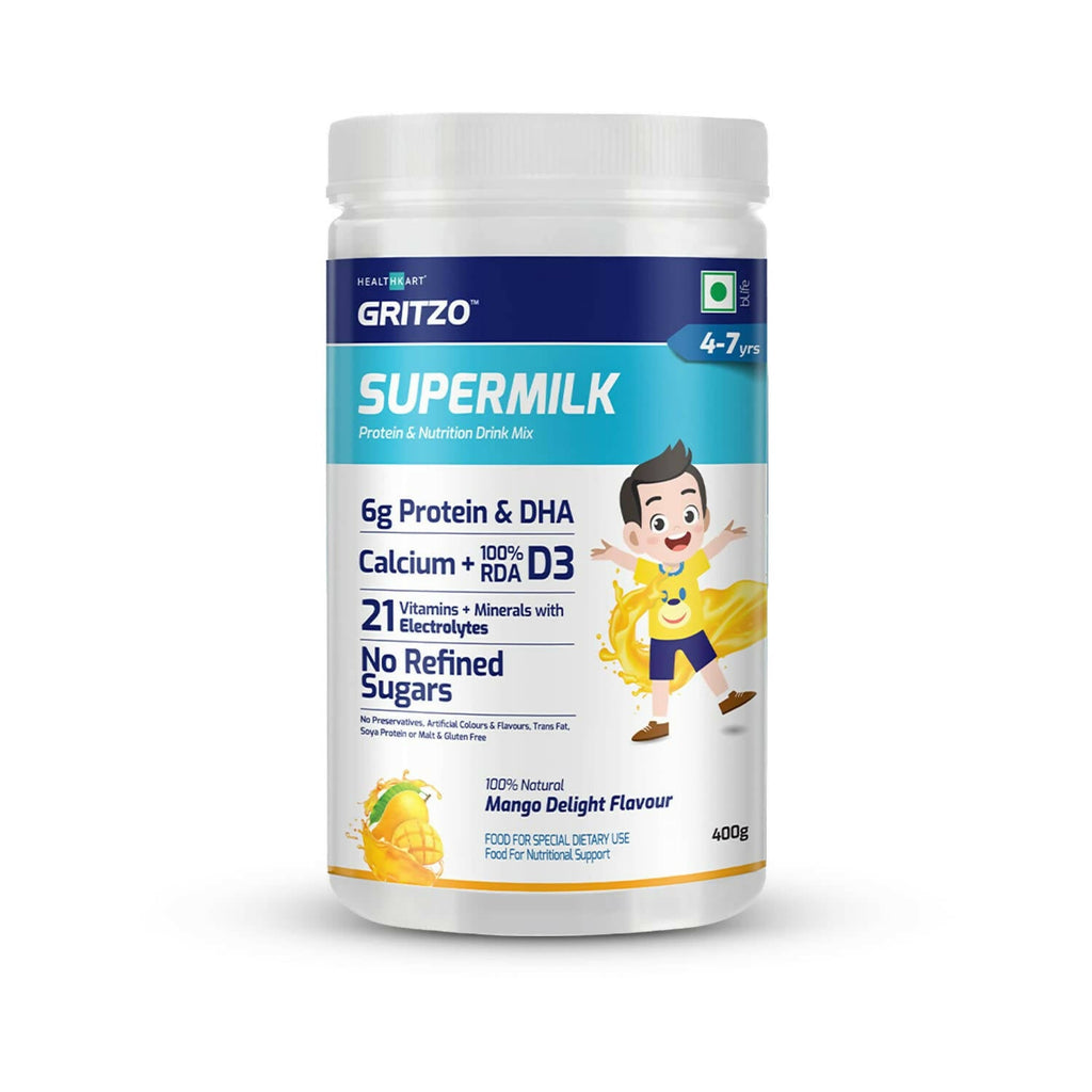 Gritzo SuperMilk Overall Growth (2-6y) for Boy/Girl | Grocsy