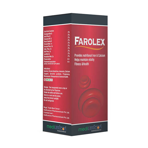 Medilexicon Homeopathy Farolex Syrup | Grocsy