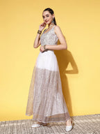 Ahalyaa women's wear Traditional wear lehenga choli - White | Grocsy