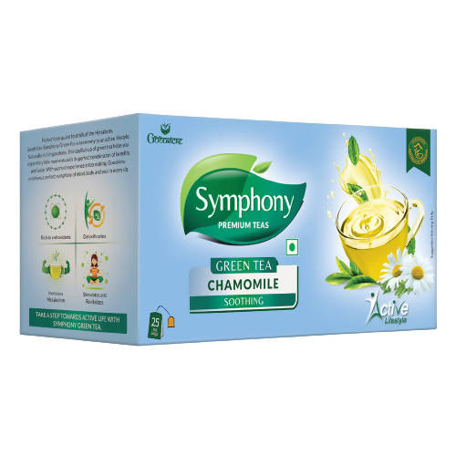 Symphony Chamomile Green Tea Bags | Grocsy