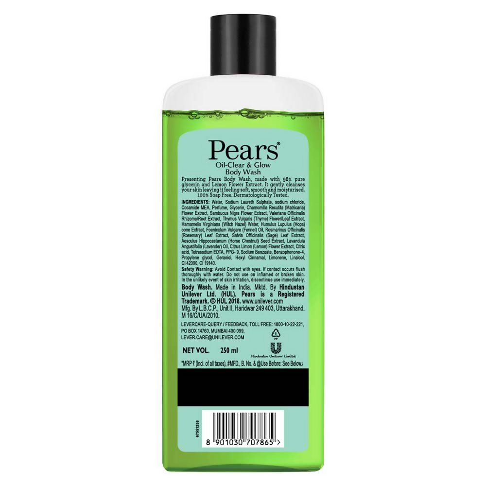 Pears Oil Clear & Glow Body Wash | Grocsy