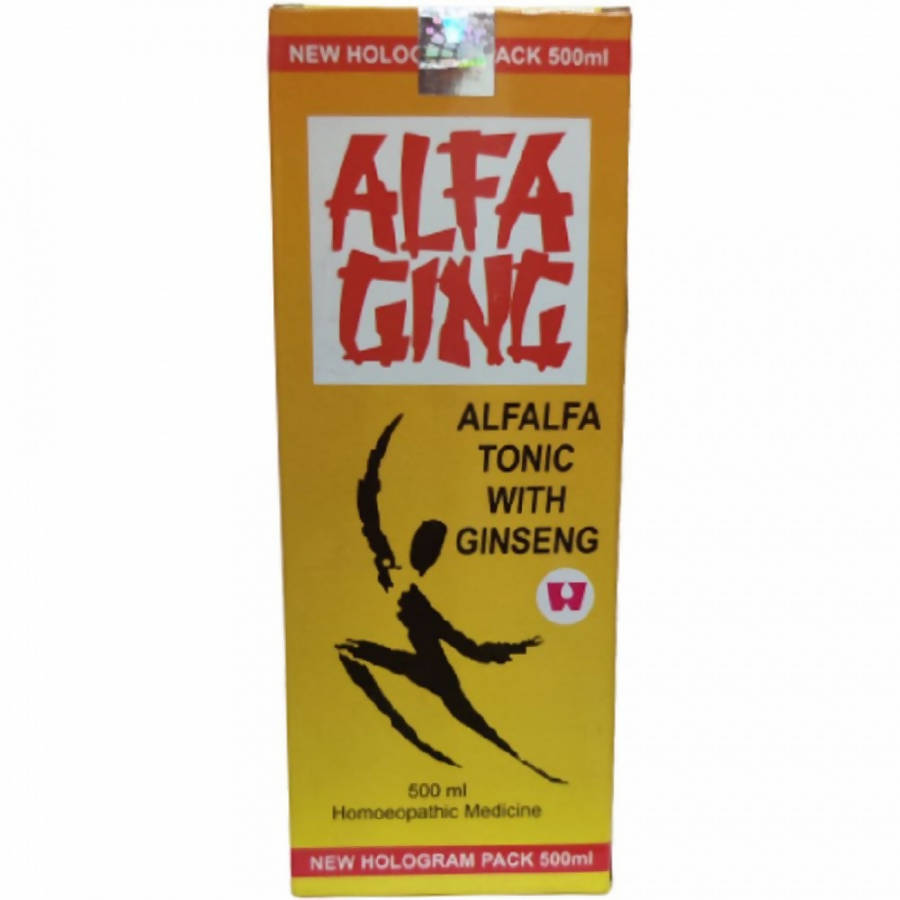 Dr. Wellmans Homeopathy Alfa Ging Alfalfa Tonic with Ginseng | Grocsy