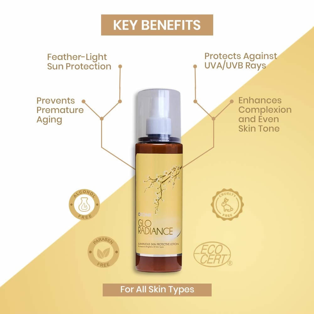 Ozone Glo Radiance Luminous Skin Protective Lotion | Grocsy