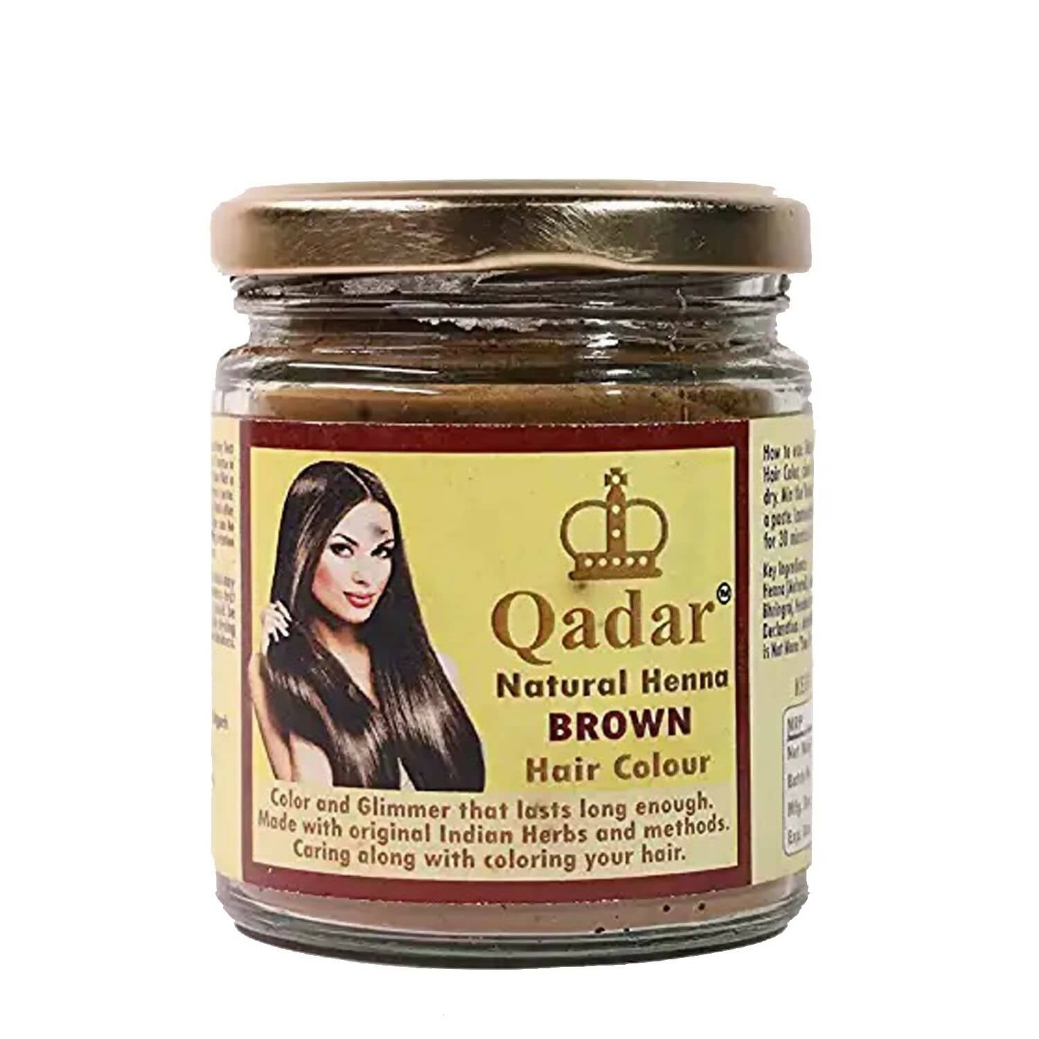 Qadar Henna Herbal Based Brown Hair Colour | Grocsy