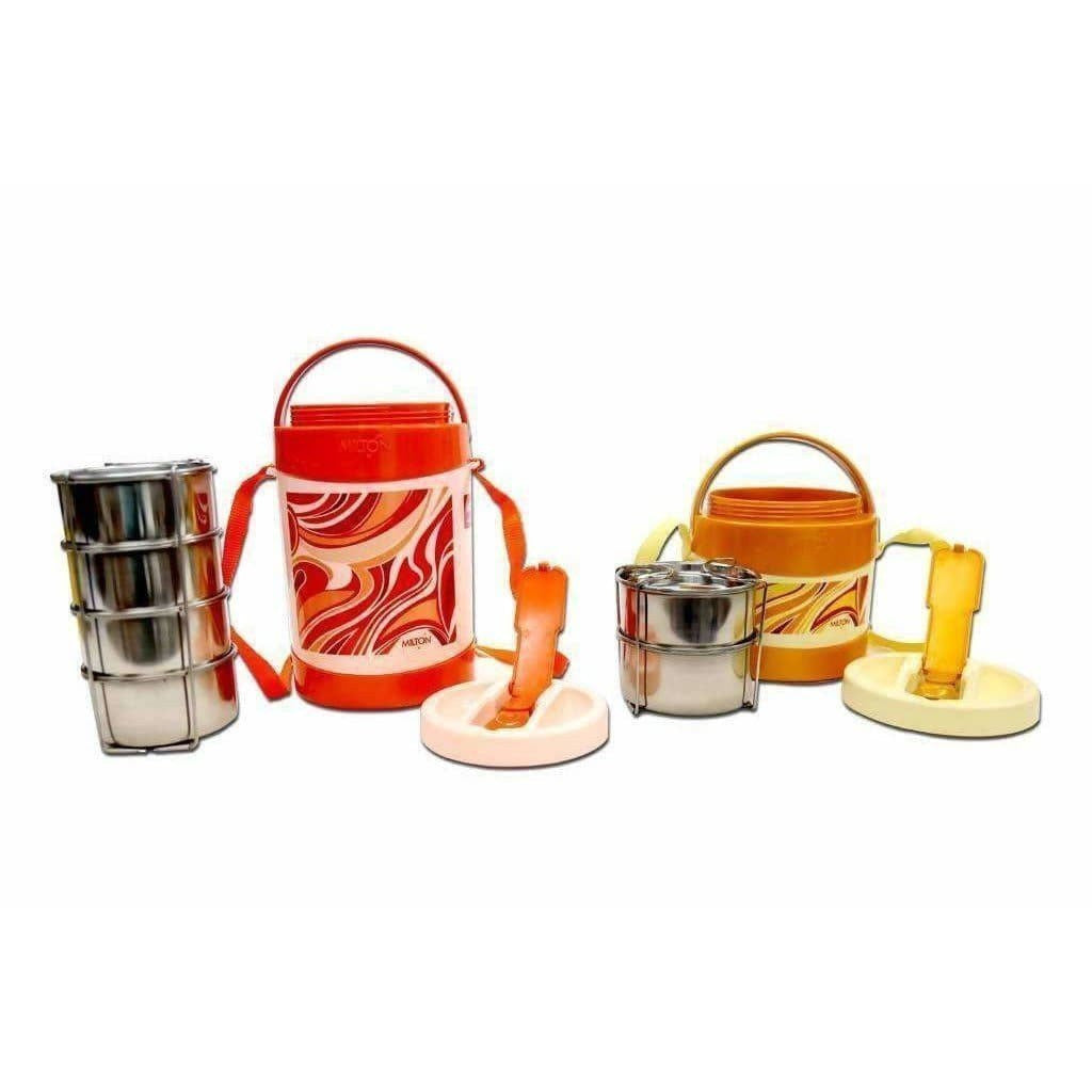 Milton Relish 4 Insulated Tiffin | Grocsy