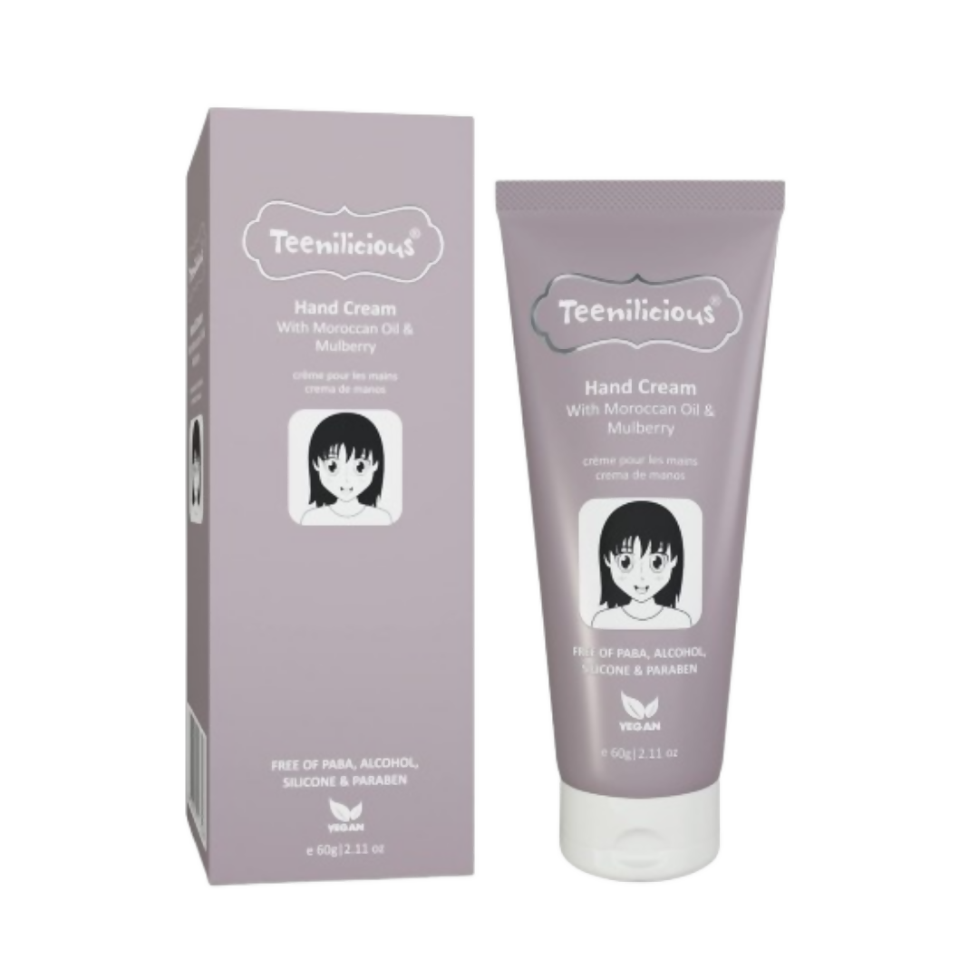 Teenilicious Hand Cream With Moroccan Oil & Mulberry | Grocsy