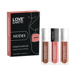 Love Earth Liquid Mousse Matte Lipstick - Nudes | Grocsy
