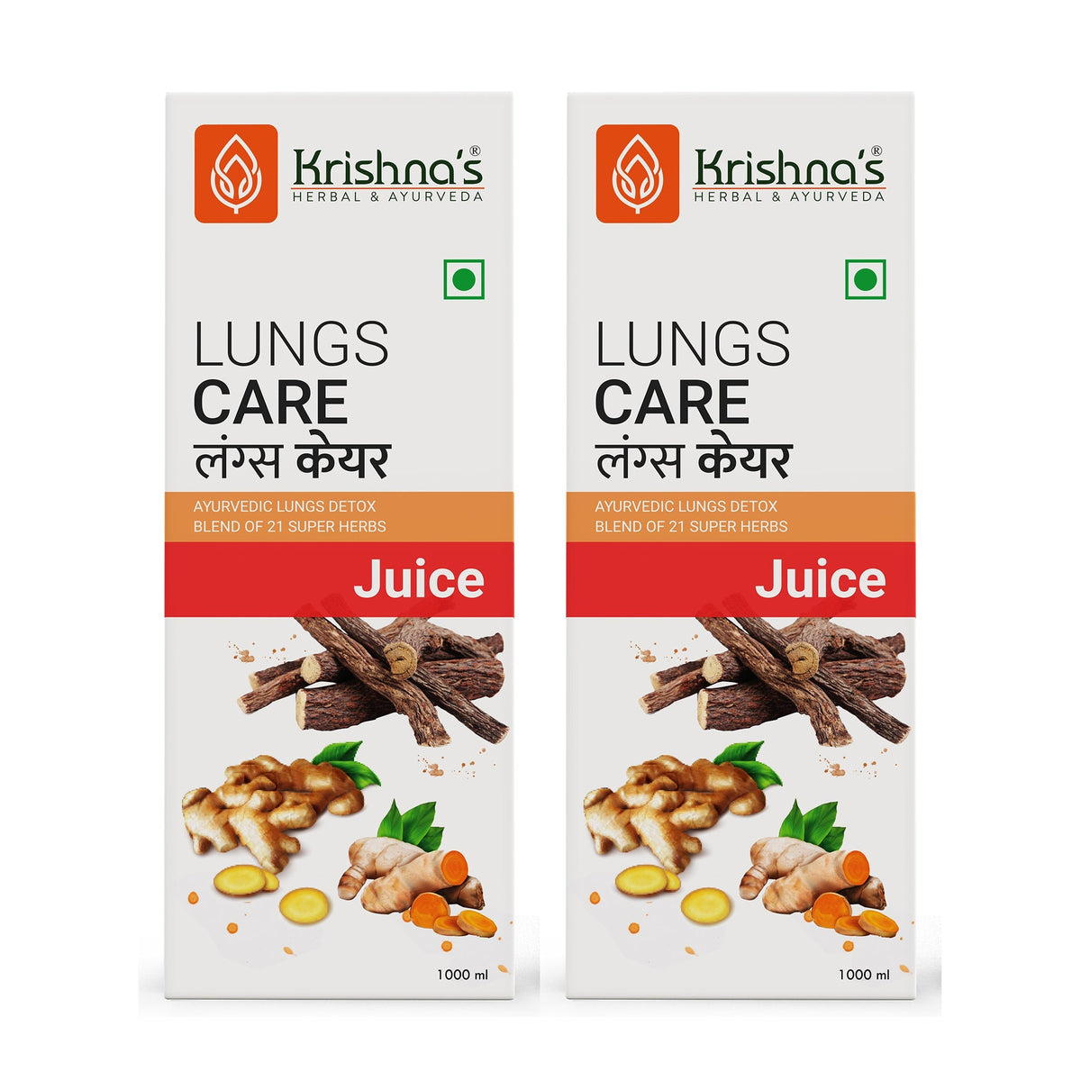 Krishna'S Herbal & Ayurveda Lungs Care Juice | Grocsy