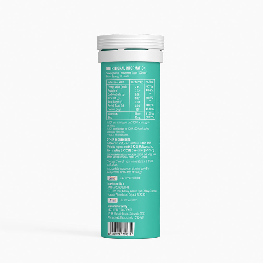 BOOSTIQ Pop & Spark Effervescent Tablets - Lush Apple | Grocsy