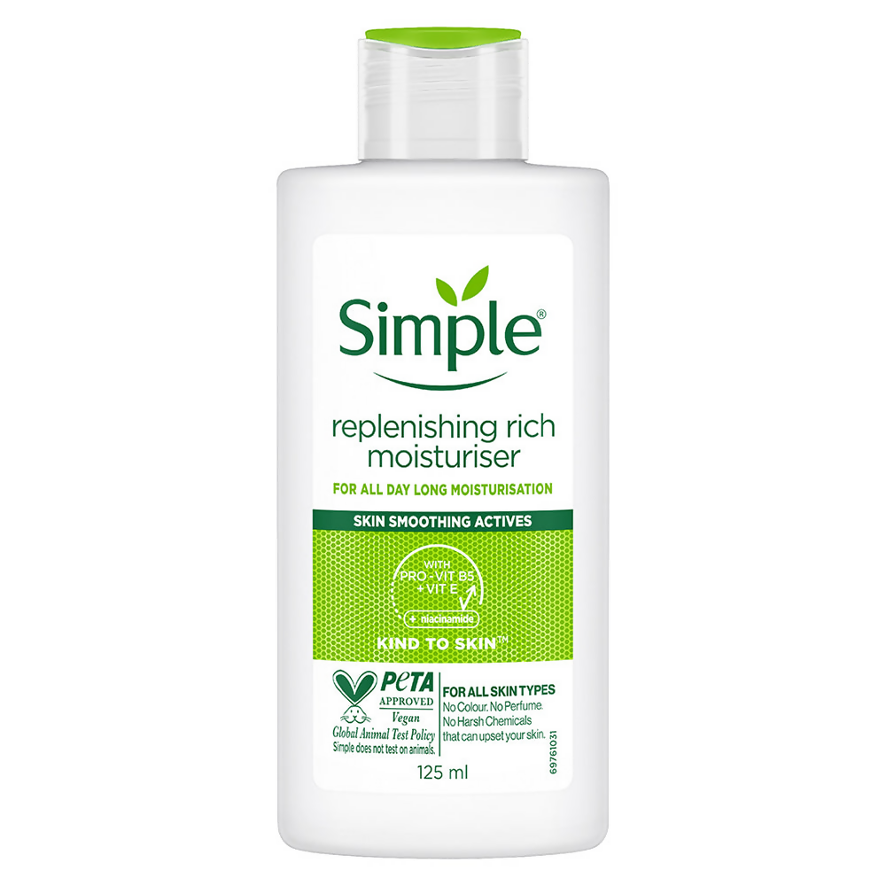 Simple Replenishing Rich Moisturiser | Grocsy