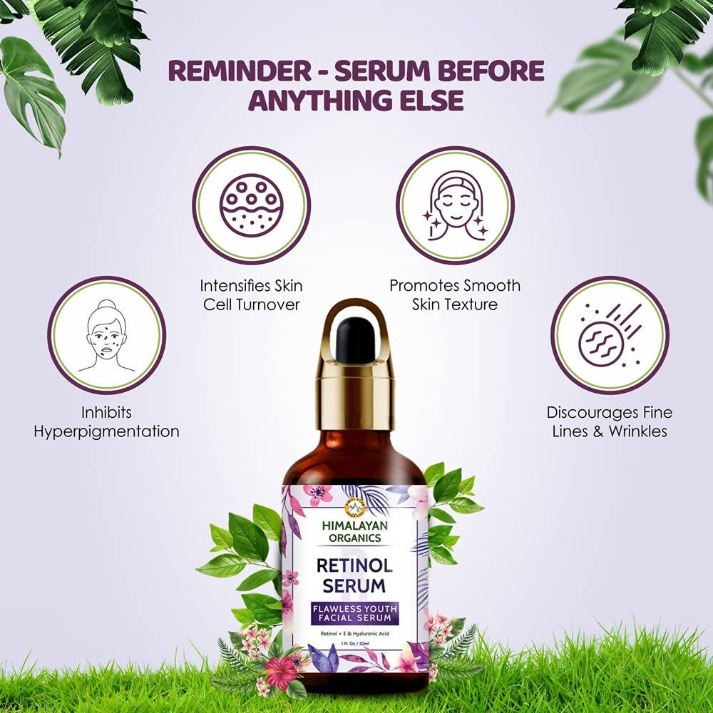 Himalayan Organics Retinol Serum Flawless Youth Facial Serum | Grocsy