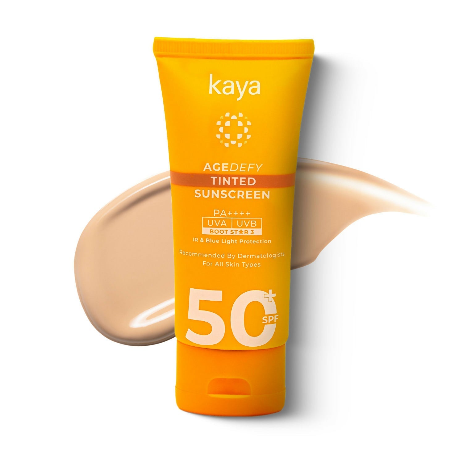 Kaya AgeDefy Tinted Sunscreen With SPF 50+ | Grocsy