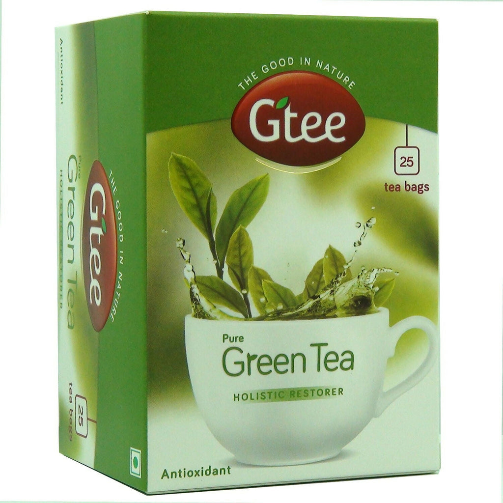 Gtee Green Tea Bags - Regular | Grocsy