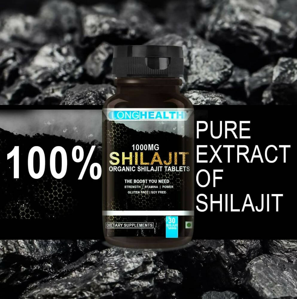 LongHealth Pure Himalayan Organic Sj Tablets | Grocsy