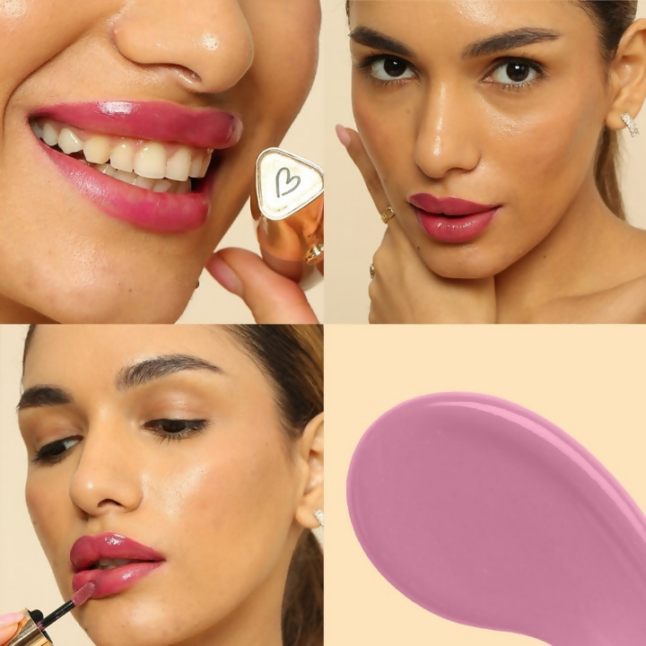 Dunamiss Maria Hydrating Lip Glow Oil Mauve Magic | Grocsy