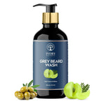 Ivory Natural Grey Beard Wash For Beard Graying And Restoring Beard'S Natural Black Shade | Grocsy