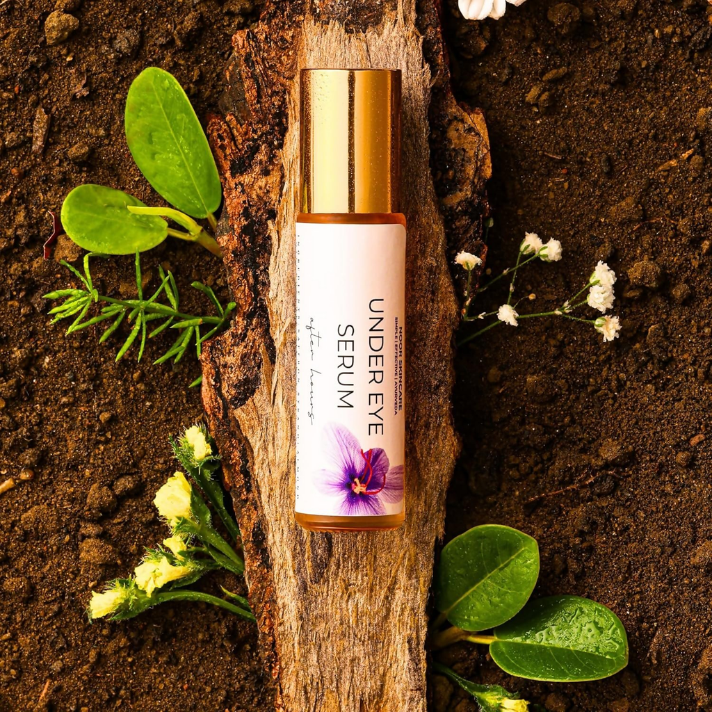 Noor Skincare Under Eye Serum For Dark Circles, Wrinkles & Fine Lines | Grocsy
