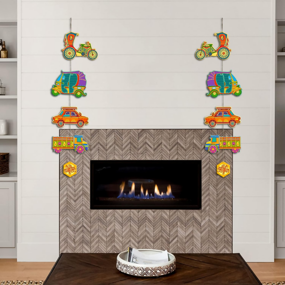 Artvibes Wood Decorative Vehicles Wall And Door Hanging for Home | Grocsy