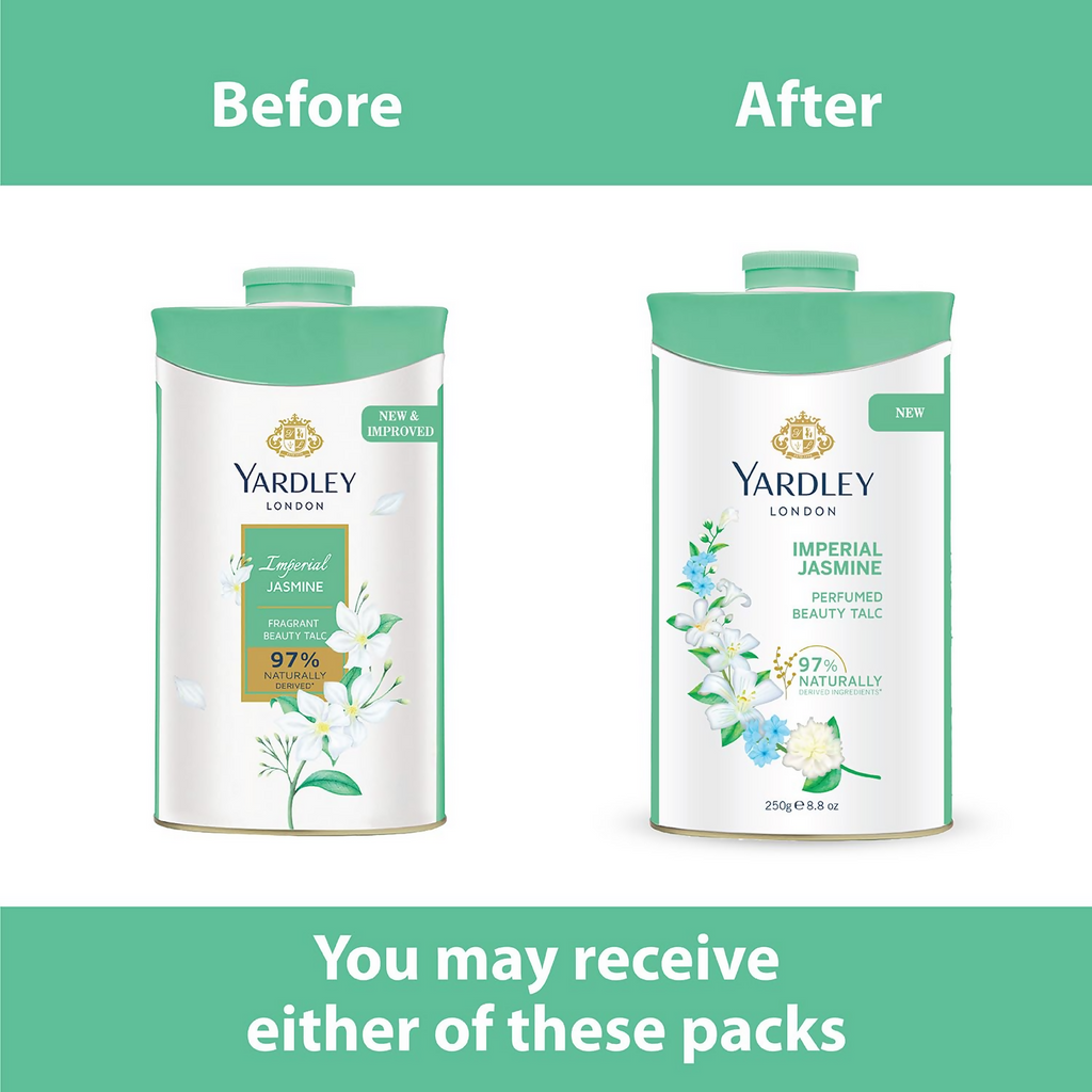 Yardley London Imperial Jasmine Perfumed Talc | Grocsy