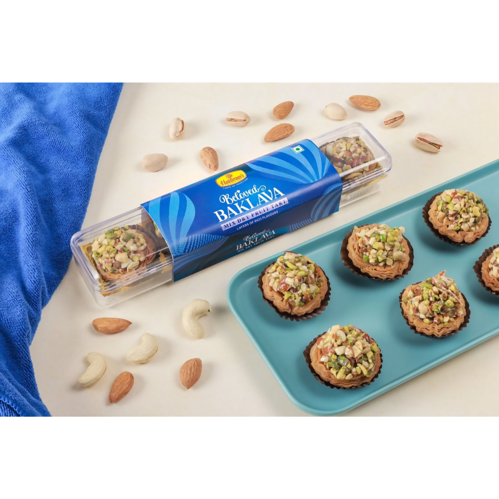 Haldiram's Baklava - Mix Dry Fruit Tart | Grocsy