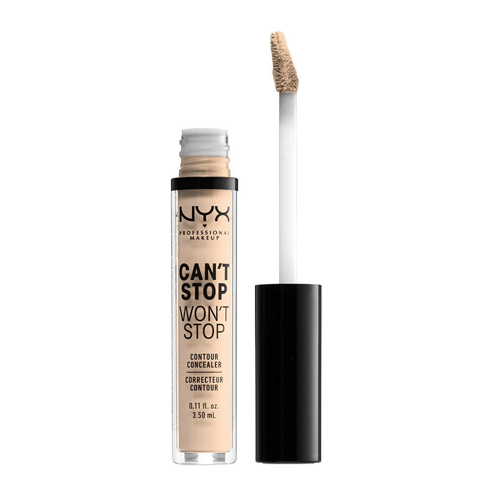NYX Professional Makeup Can't Stop Won’t Stop Contour Concealer - Light Ivory | Grocsy