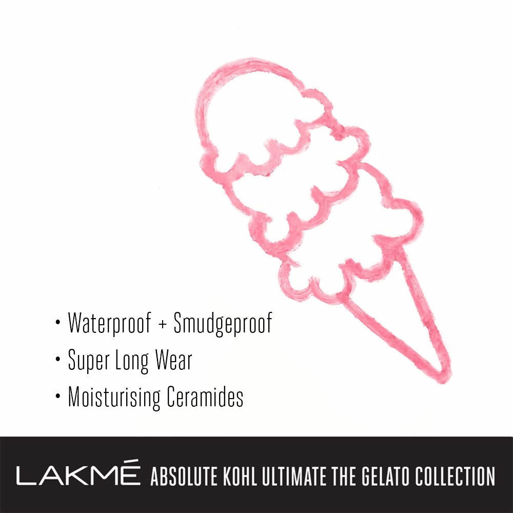 Lakme Absolute Kohl Ultimate The Gelato Collection 04 - Candy Floss | Grocsy