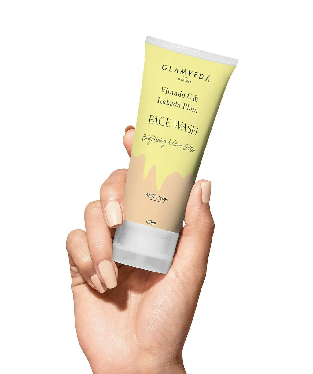 Glamveda Vitamin C & Kakadu Plum Face Wash | Grocsy