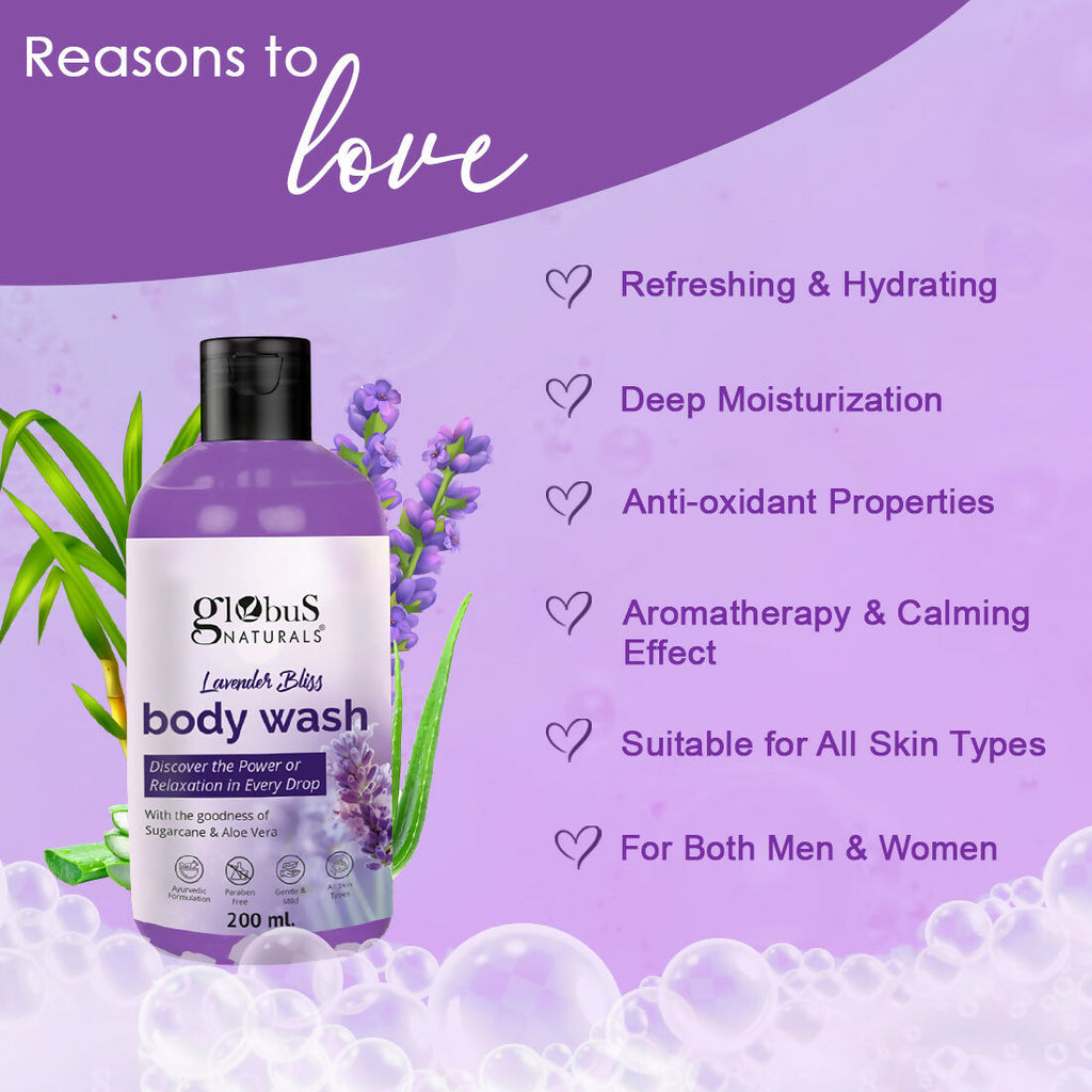 Globus Naturals Lavender Body Wash | Grocsy