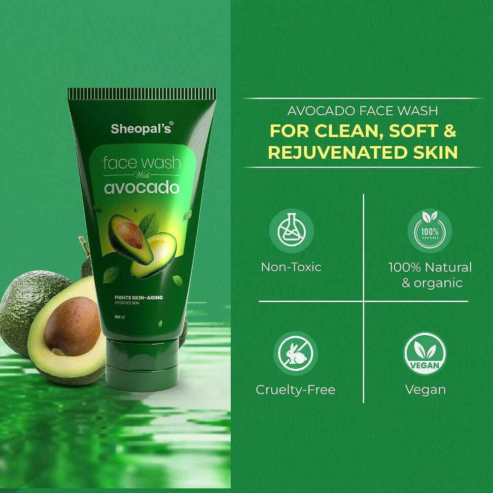 Sheopal's Avocado Face Wash | Grocsy