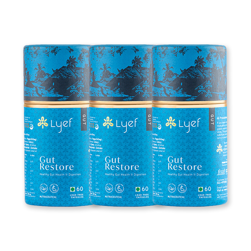 LYEF Gut Restore Capsules | Grocsy