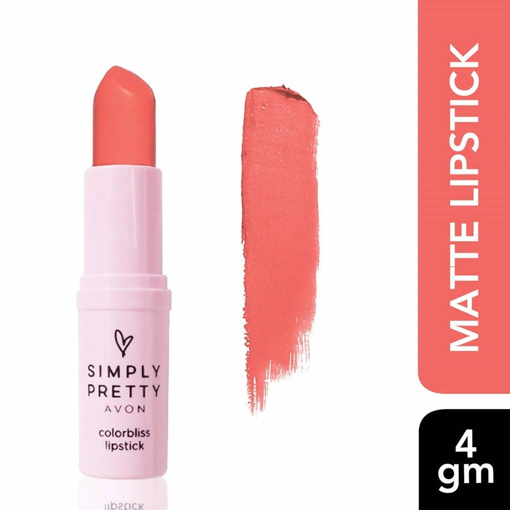 Avon Simply Pretty Colorbliss Matte Lipstick - Coral | Grocsy