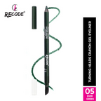 Recode Turning Heads Crayon Gel Eyeliner Cum Kajal Pencil - Ever Green | Grocsy