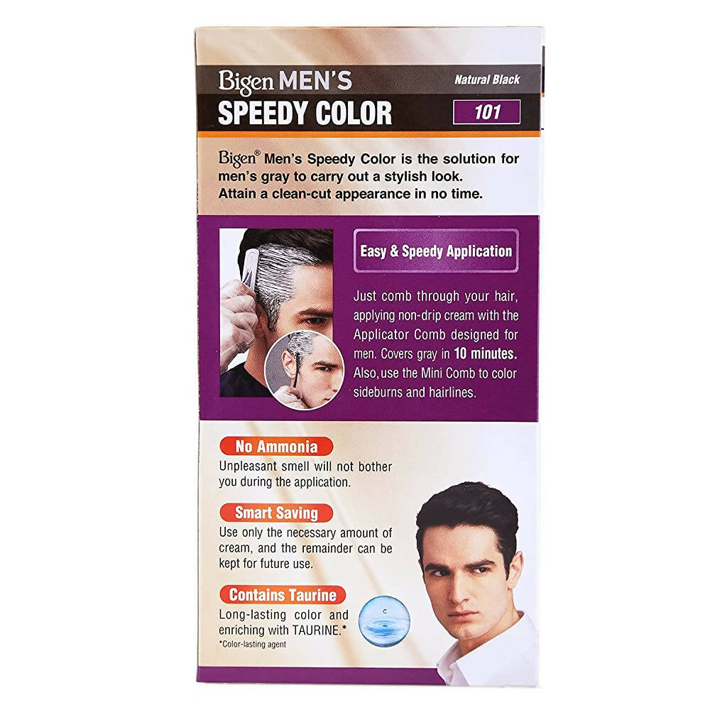 Bigen Men'S Speedy Color- Natural Black-101 | Grocsy