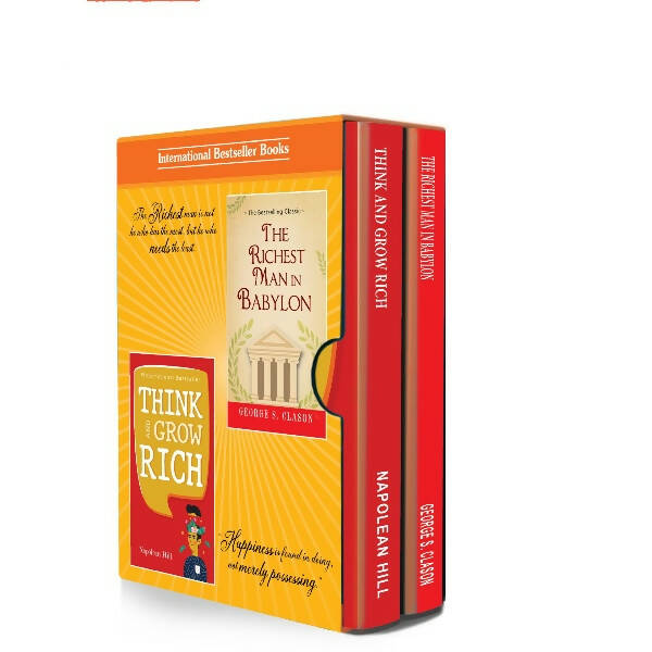 The Secrets of Success, Personality Growth & Wealth Books Set of 2 - The Richest Man In Babylon, Think And Grow Rich | Grocsy