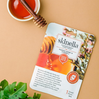 Skinella Radiance Boost Face Sheet Mask - Manuka Honey & Vitamin C | Grocsy