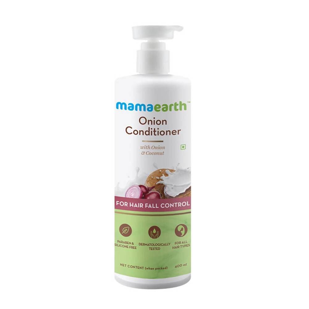 Mamaearth Onion Conditioner For Hair Fall Control | Grocsy