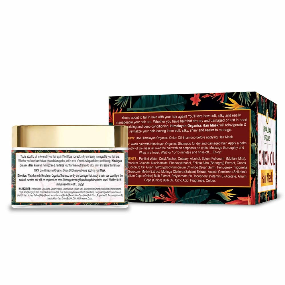 Himalayan Organics Onion Oil Hair Mask | Grocsy