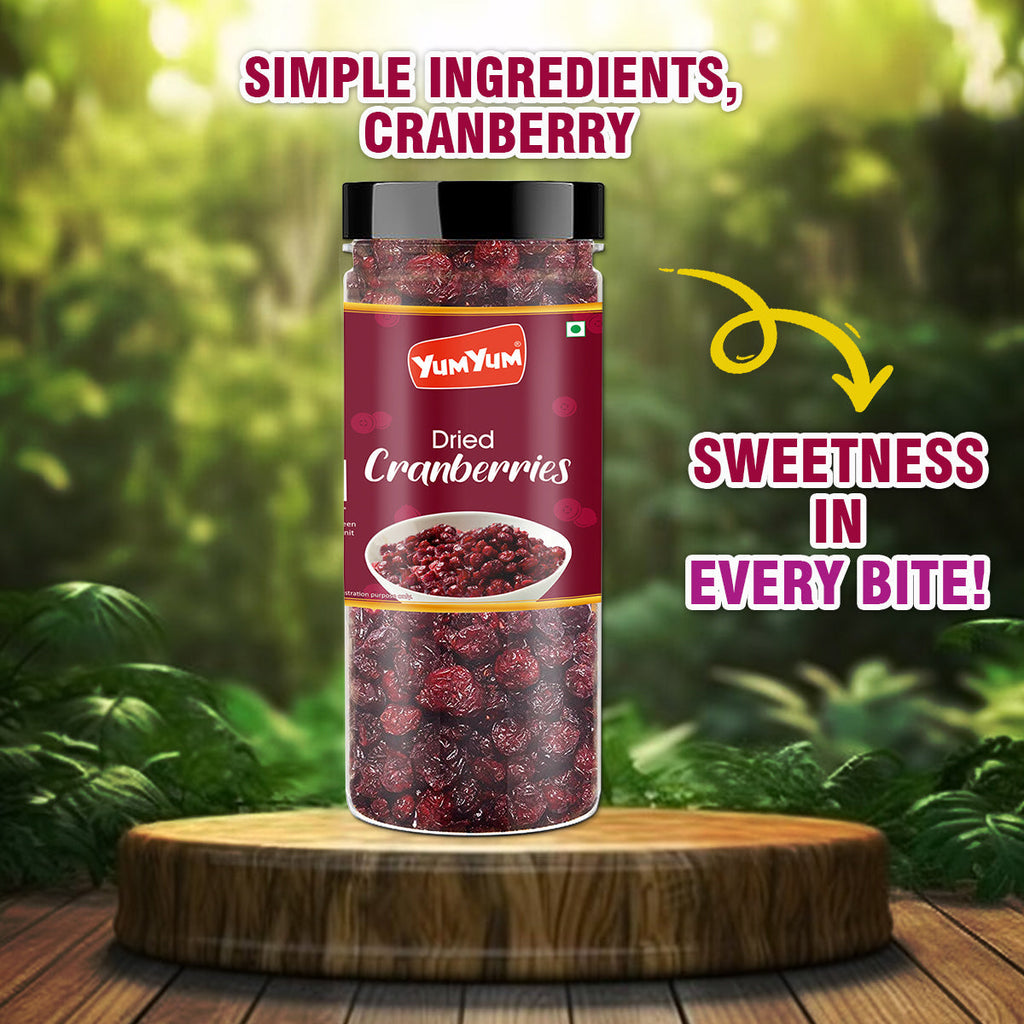 Yum Yum Dried Cranberry Jar | Grocsy