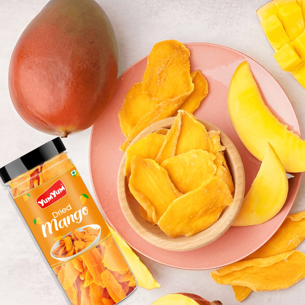 Yum Yum Dried Mango Jar | Grocsy