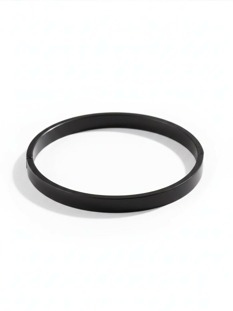 NVR Men Black Kada Bracelet | Grocsy
