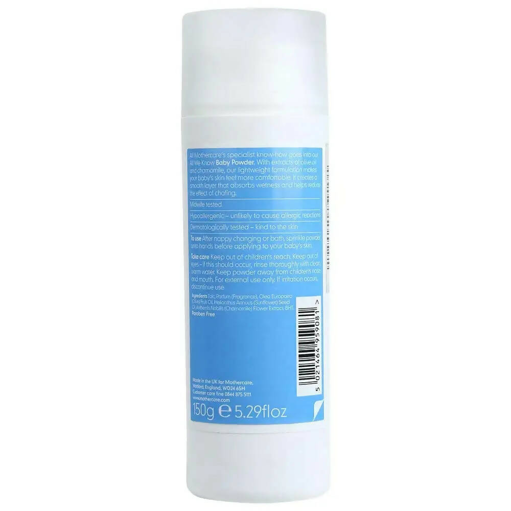Mothercare All We Know Baby Powder | Grocsy