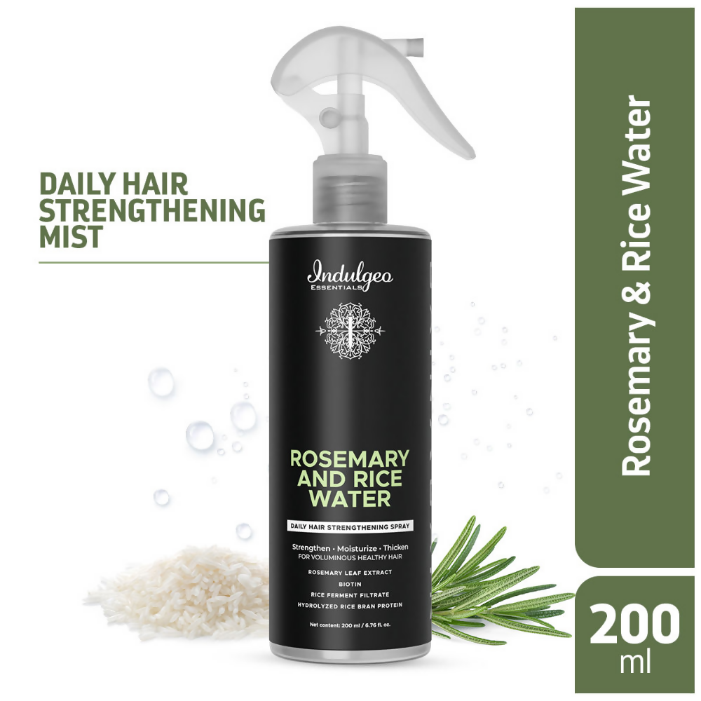 Indulgeo Essentials Rosemary And Rice Water Hair Growth Spray | Grocsy