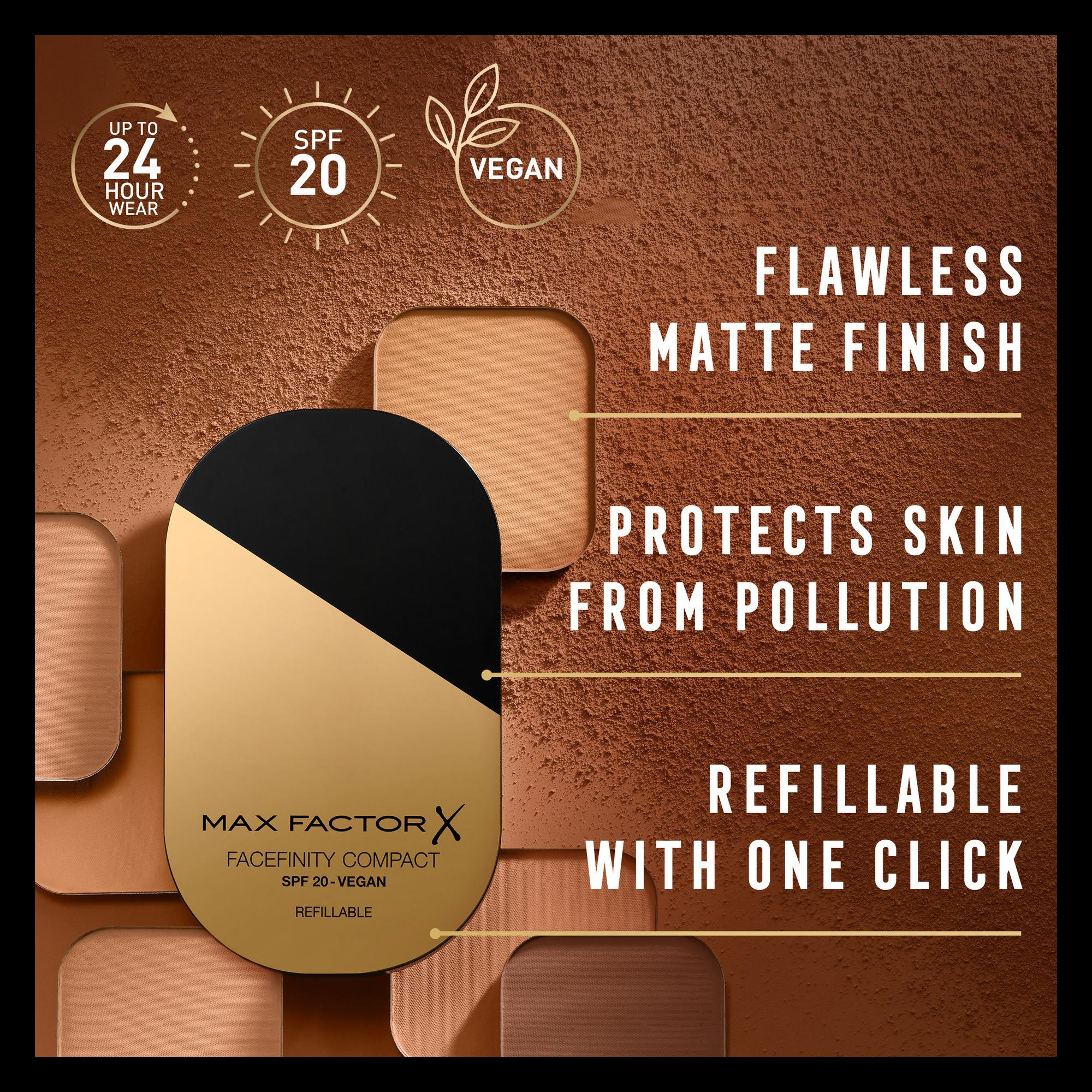 Max Factor Facefinity Compact Foundation - Warm Porcelain | Grocsy