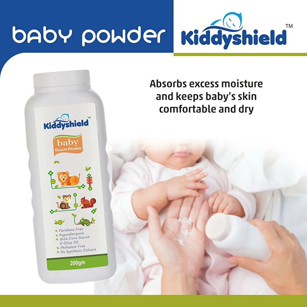 Kiddyshield Baby Talcum Powder (0-12 Years) | Grocsy