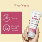 Glamveda Be Bright Skin Brighteing & Anti Blemish Face Wash | Grocsy